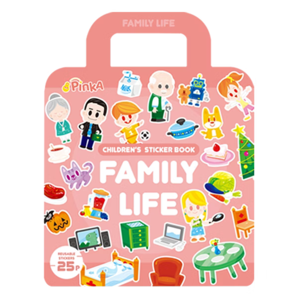 PinkA 果凍貼紙書