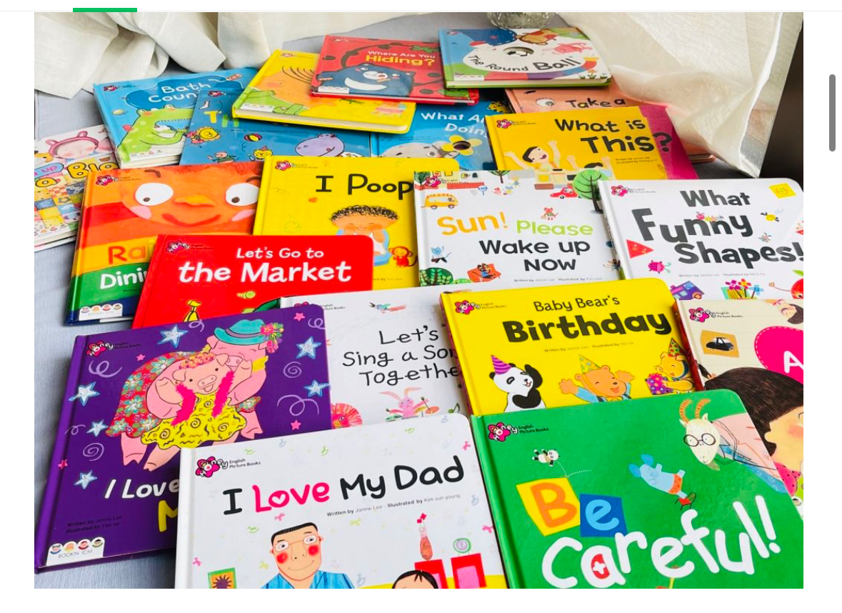 Honey English Picture Book A/B set