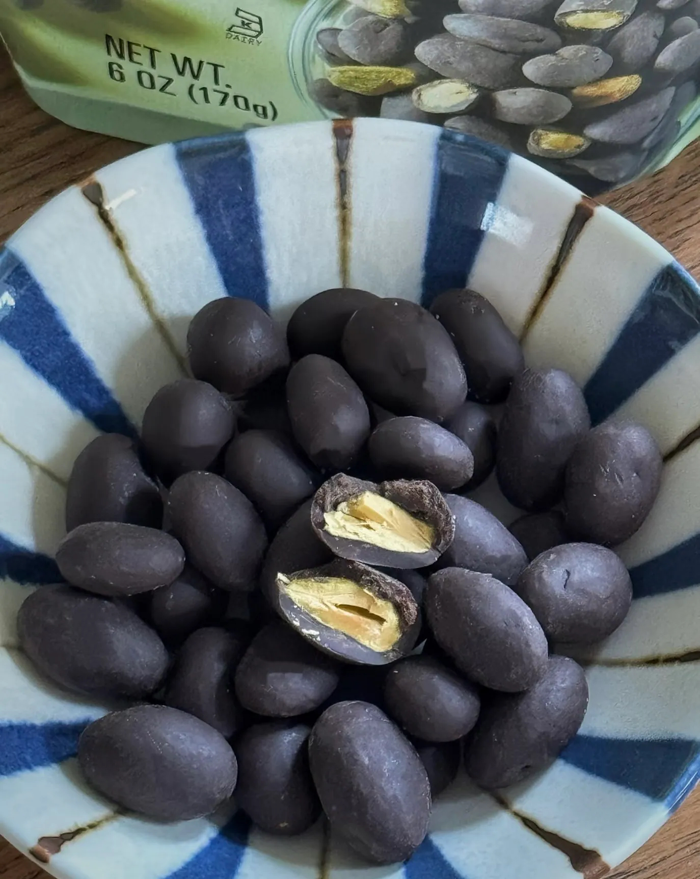 美國直送 現貨 Trader Joe's  黑開心果朱古力 170g