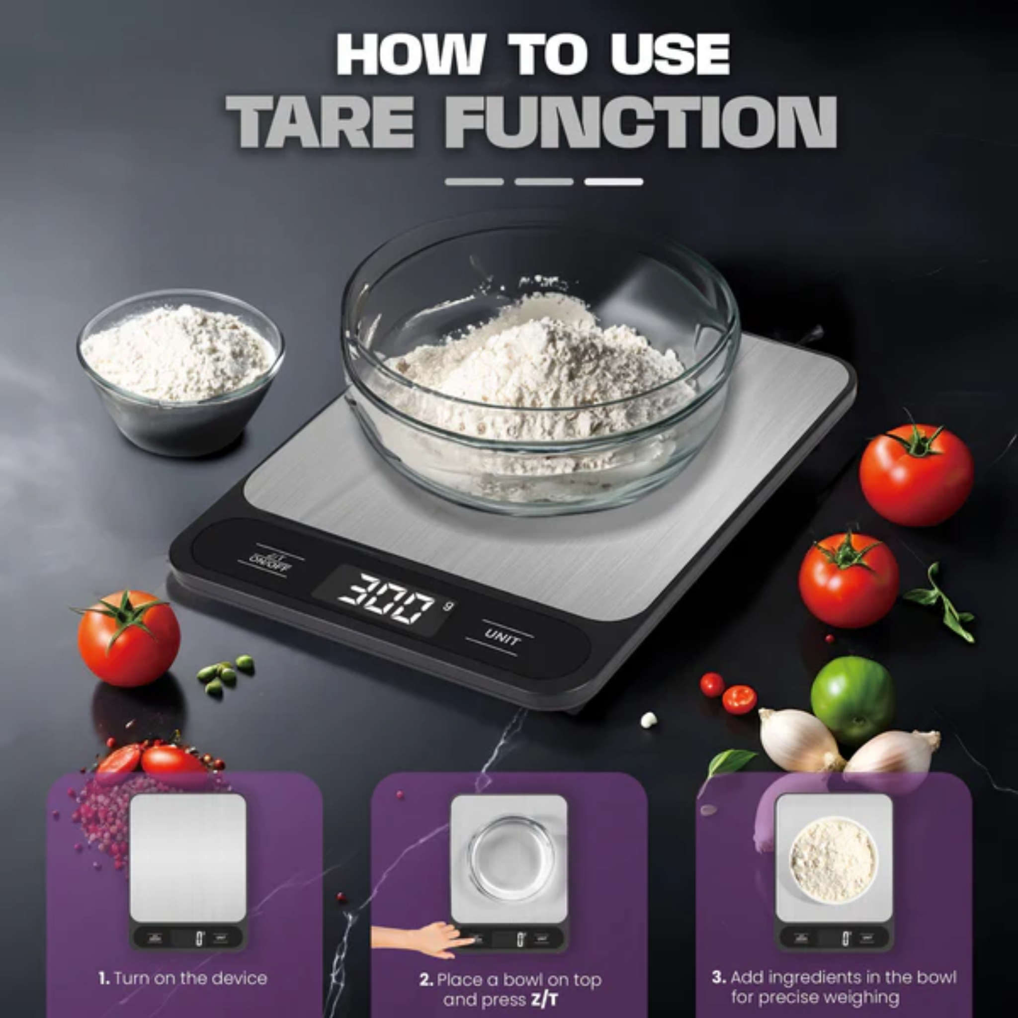Russell Taylors Digital Kitchen Scale (KS-20)