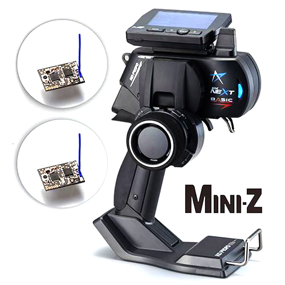 KO Propo EX-NEXT BASIC 4-Channel Transmitter w/ Mini-Z EVO2 Double Receiver Unit  KO-10783