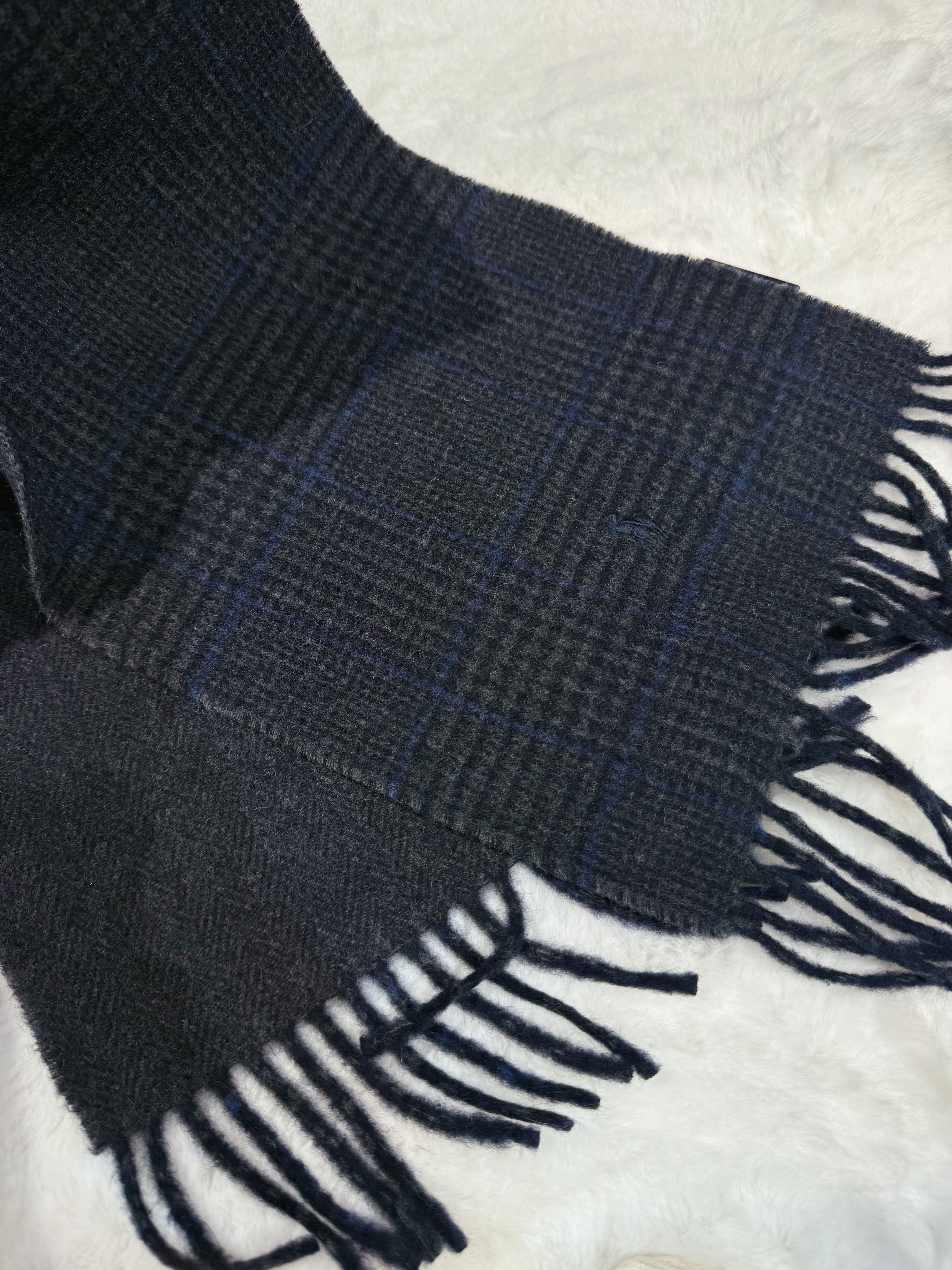 Polo scarf grid/blk/navy