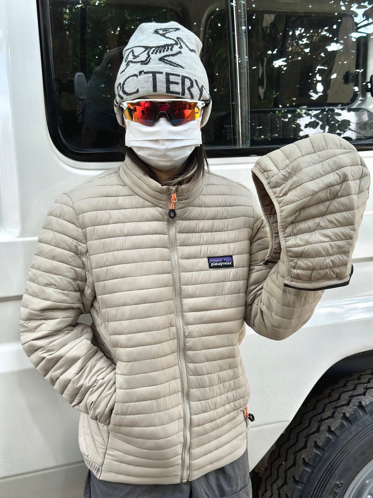 預訂 Pata gonia 防水塗層保暖棉服外套