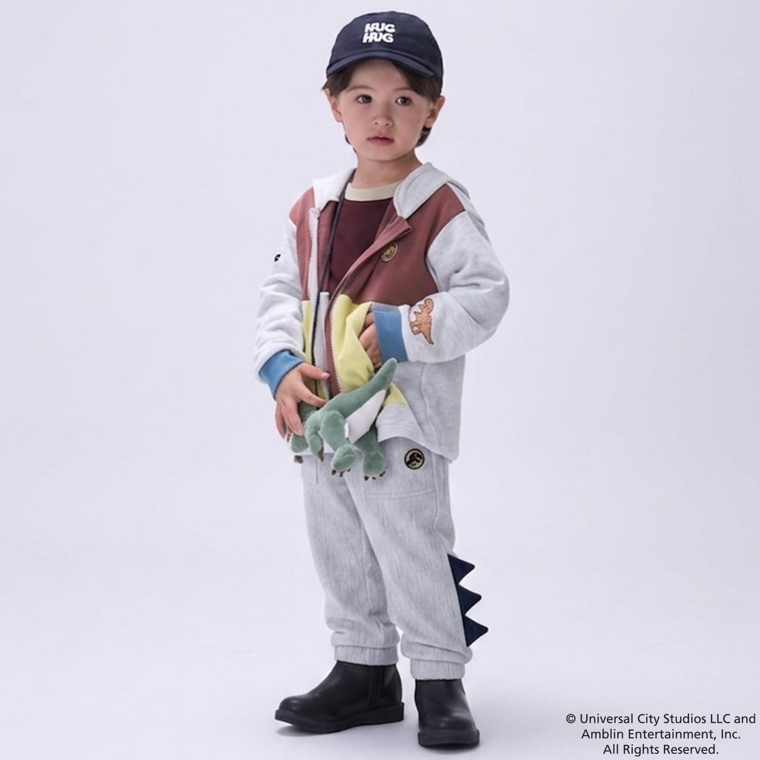 🆕【⭐訂購⭐】 🇯🇵日本直送 🌀#JurassicWorld 貼布刺繡 立體鋸齒 長褲 [3款選]  🌀 [ELIA-0088] 