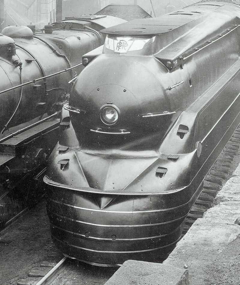 BROADWAY LIMITED PRR K4s Streamlined Steam DCC Sound and Smoke