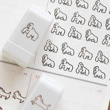 現貨｜大猩猩 日版 DECO Loop Stamp 轆轆 印章 (Gorilla STP-013)