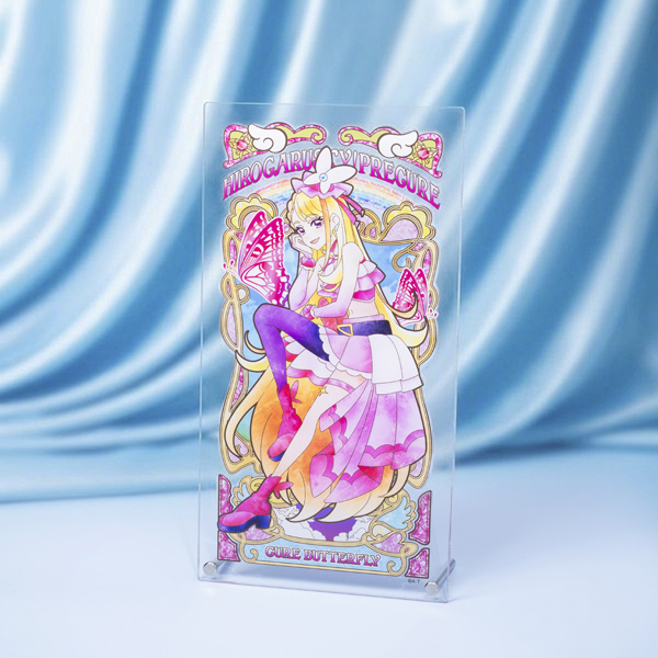 開闊天空! 光之美少女 PreCure 彩繪玻璃風板畫 #P-PCG0240 [Toei] (PRE-ORDER) [2026/10]