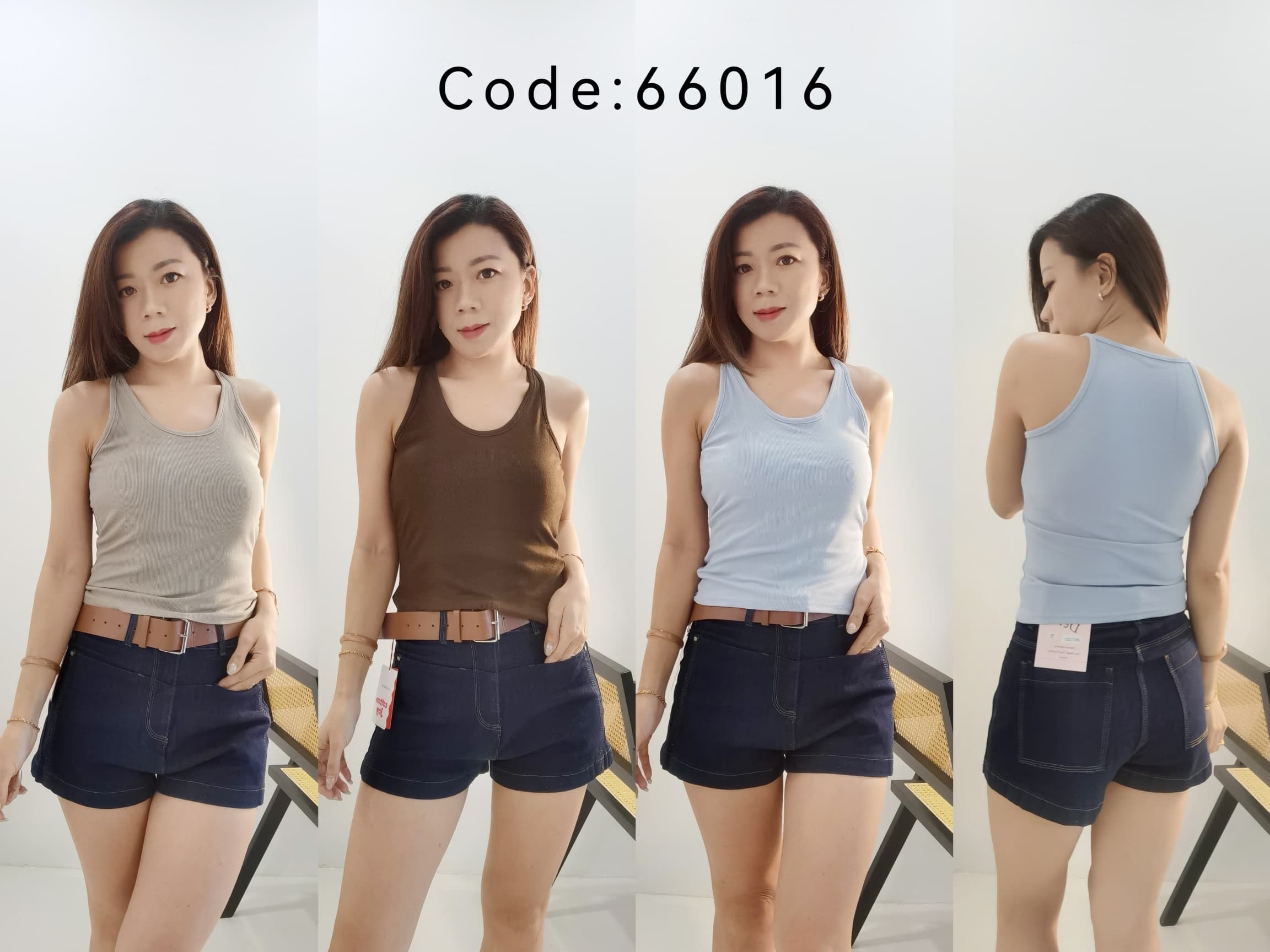 66016 CASUAL SUMMER PADDED TOP 