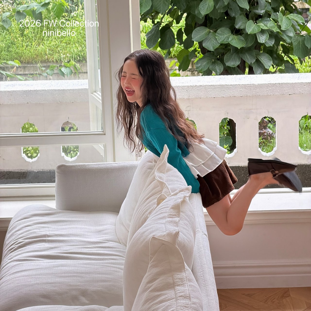 Ninibello | Peekaboo Corduroy Shorts 