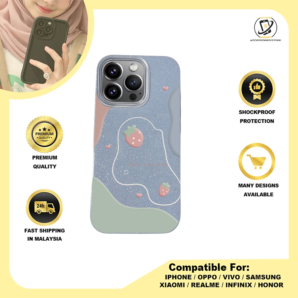 BLING CASE PHONE FOR IPHONE - DESIGN FOOD B