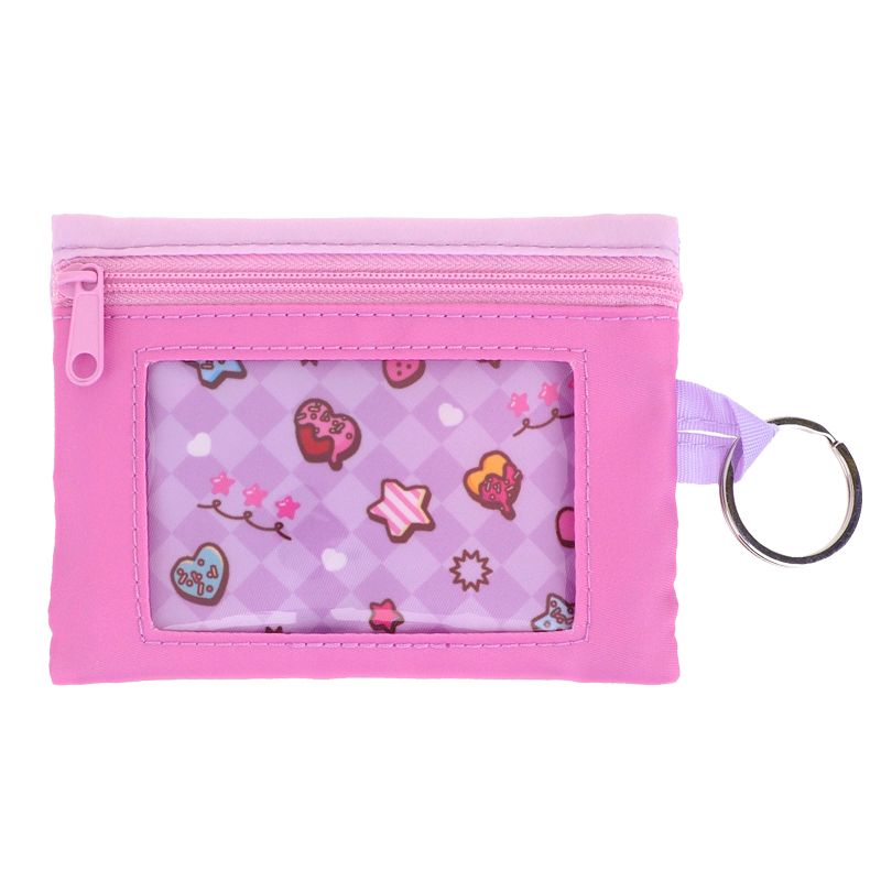 MELODY 雙拉鏈小袋連匙圈