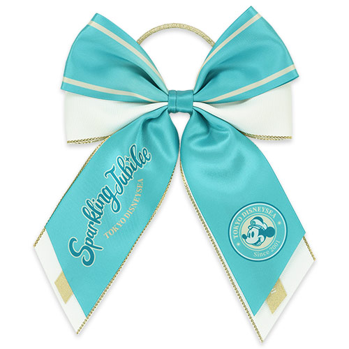 預訂 東京迪士尼限定 Sparkling Jubilee 掛飾pouch 蝴蝶結橡筋 Cap帽 貼紙set