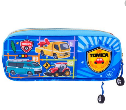 Tomica 雙拉鏈筆袋