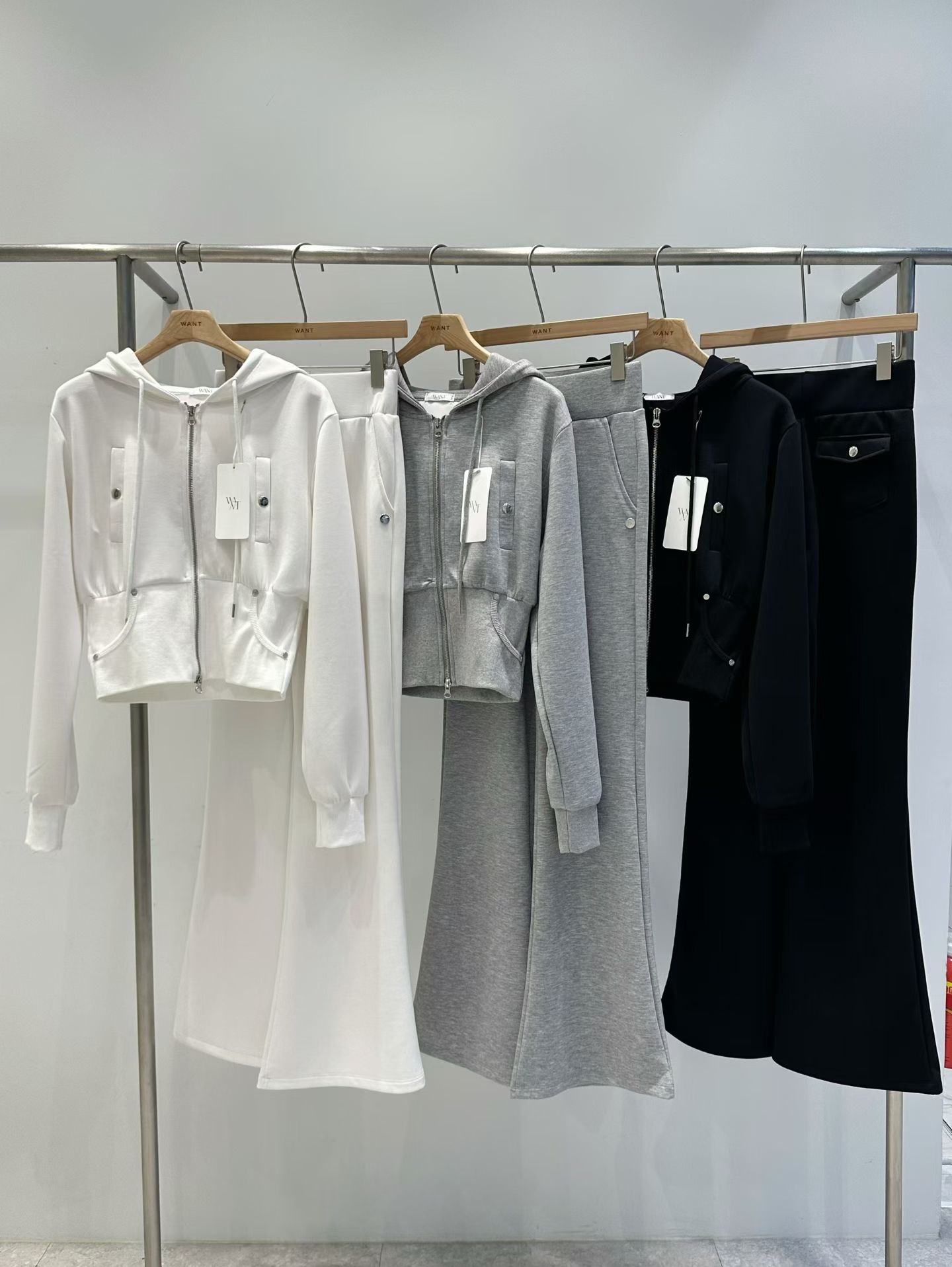 S-line jacket pants set (不散賣)