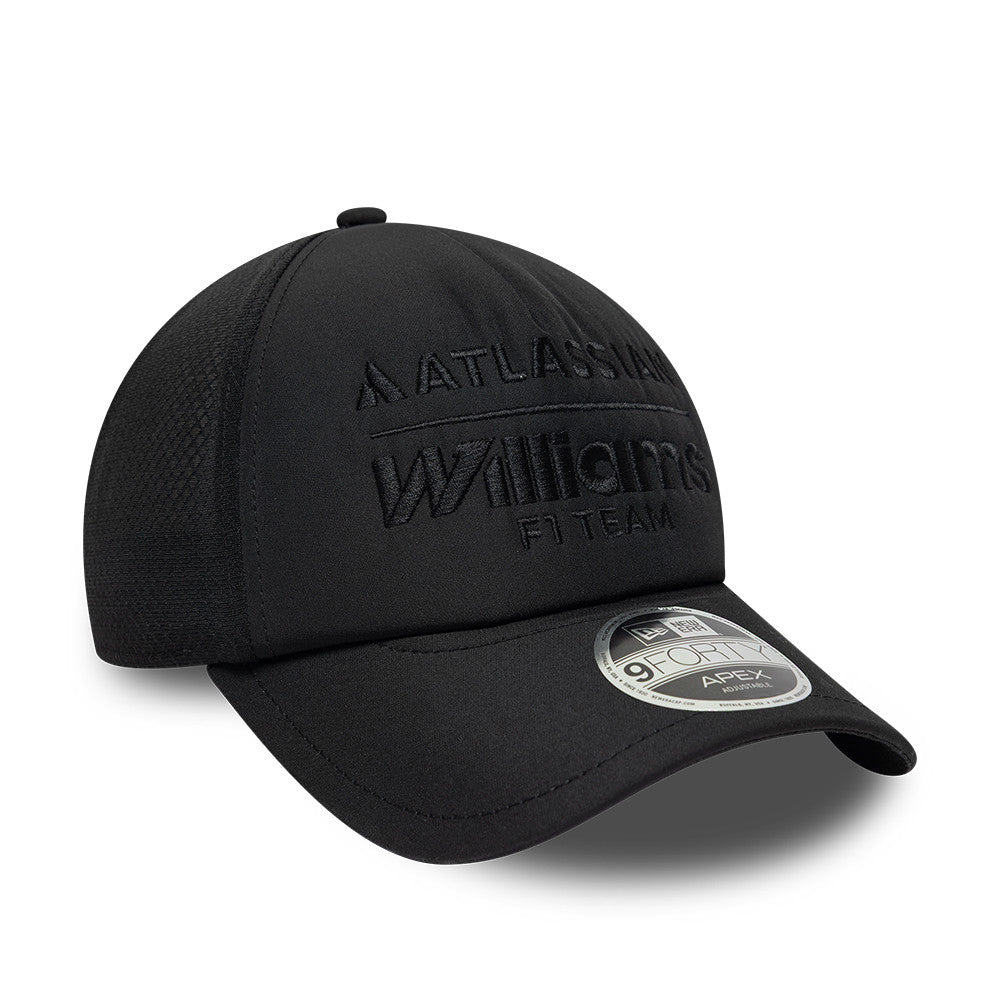 🏎️全黑賽車美學 F1 Williams 威廉士車隊Seasonal 9FORTY Apex Cap 帽 60974287