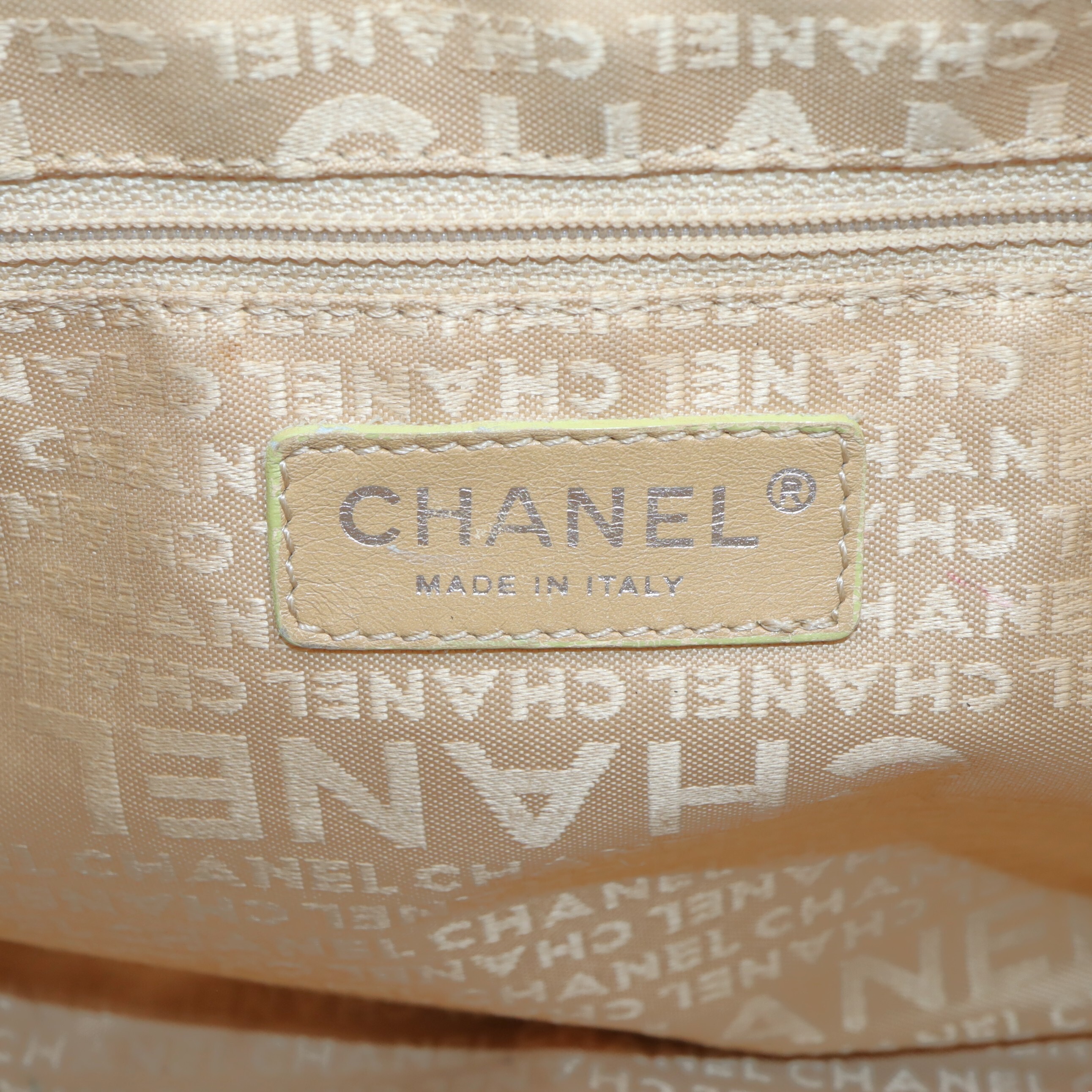 Chanel Lax Tassel Calfskin Bowler Bag
