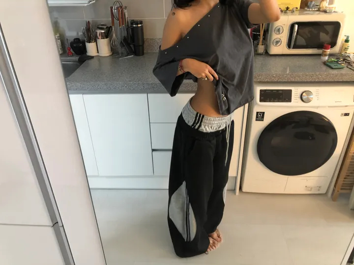Cross Grommet Off Shoulder Top