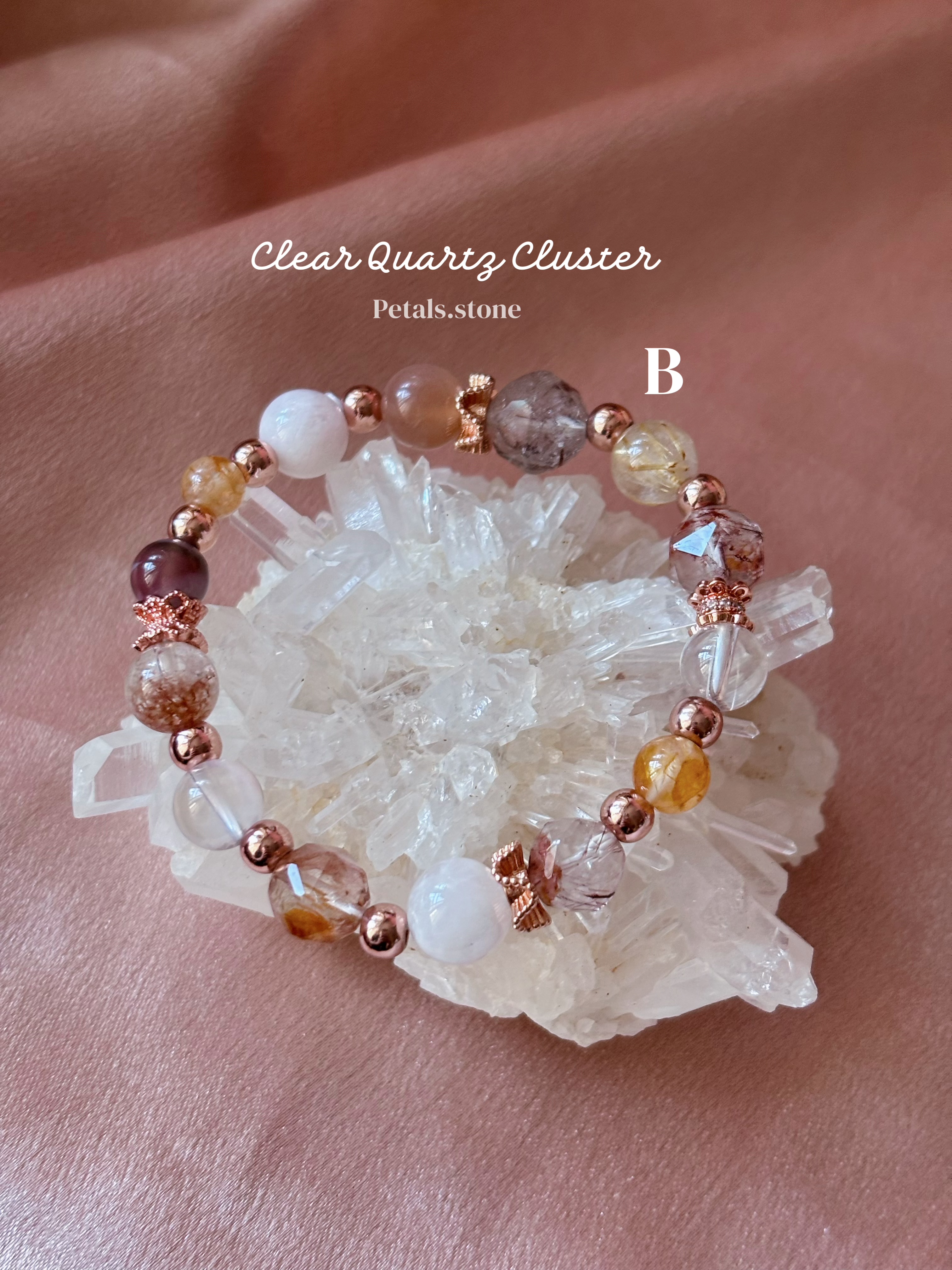 🤍Clear Quartz Cluster | 精緻白晶簇📎