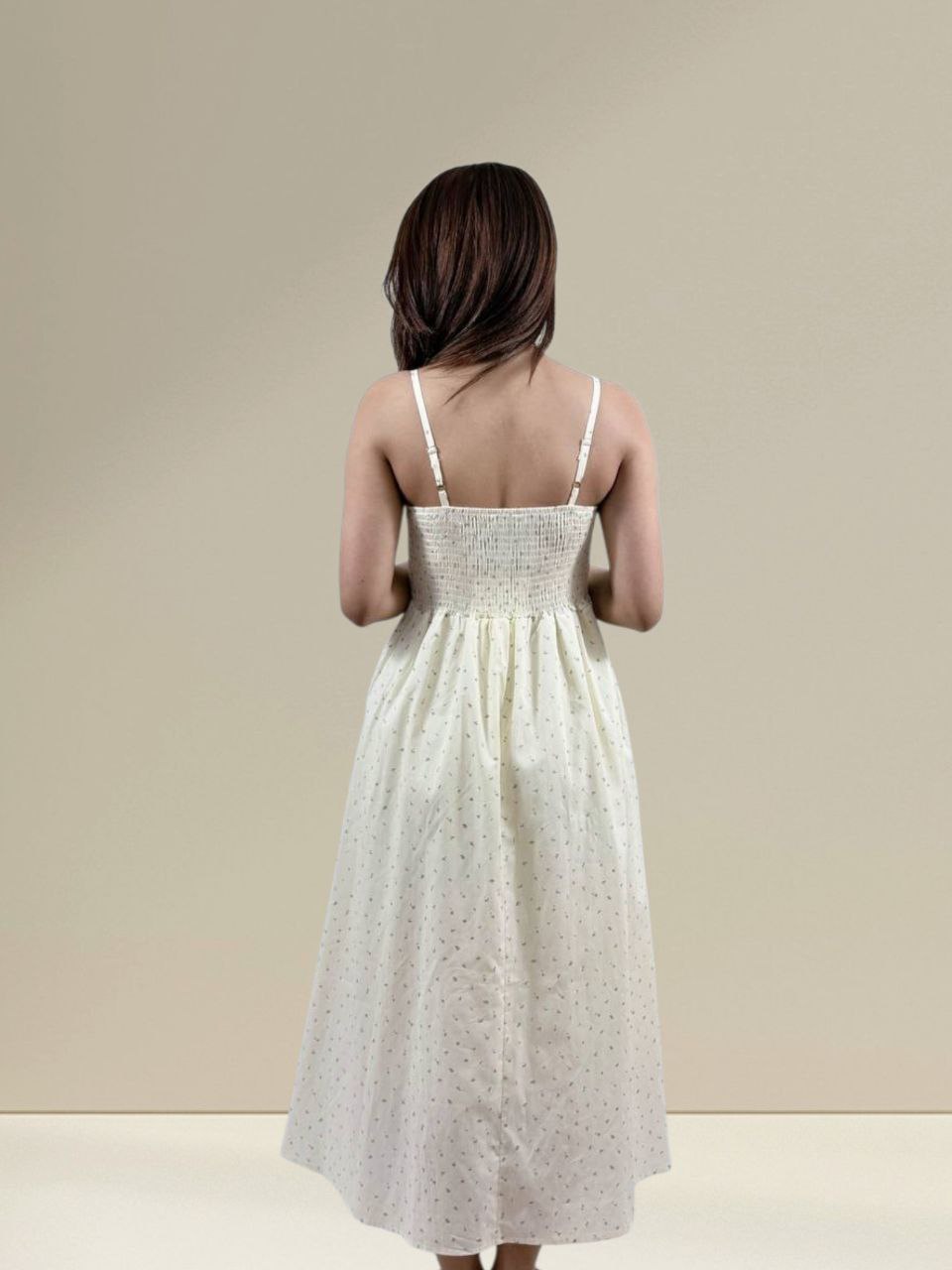 W6225 - Soft Floral Dress 