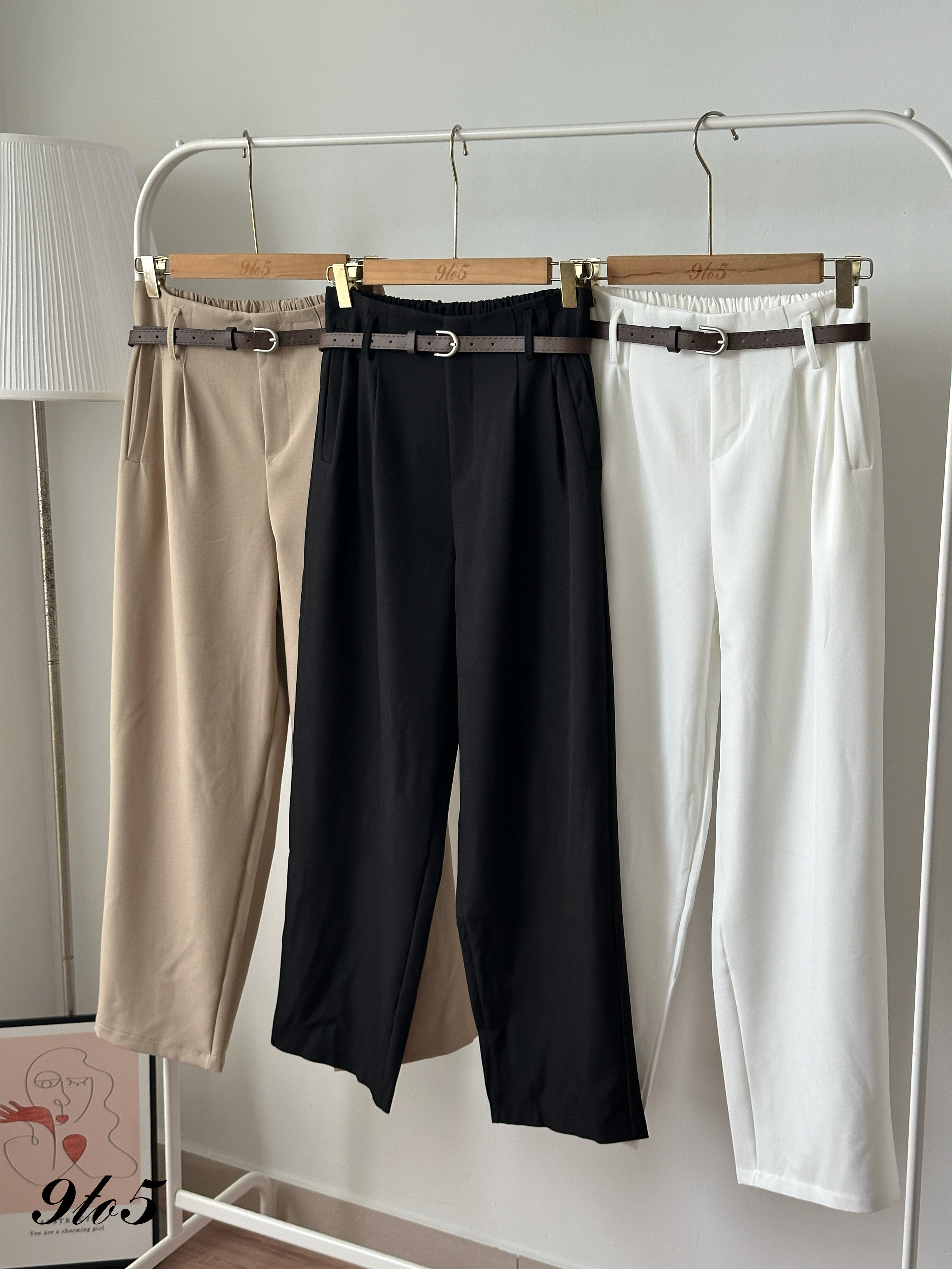 S1999 Long Straight Pants - 3 Colors 