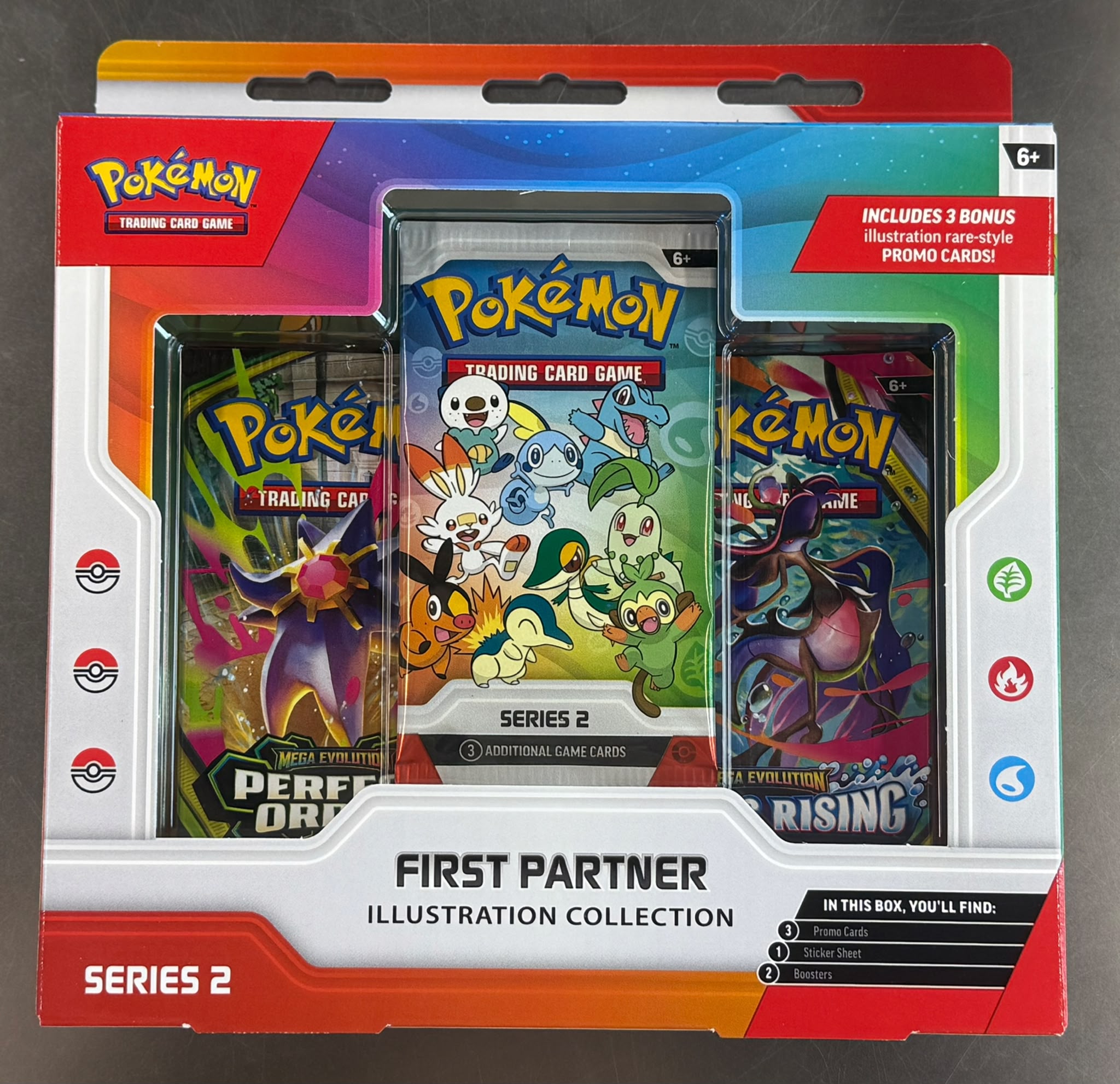 寶可夢集換式卡牌遊戲 第一夥伴插畫收藏 第二彈 附3張特典卡與2包補充包
