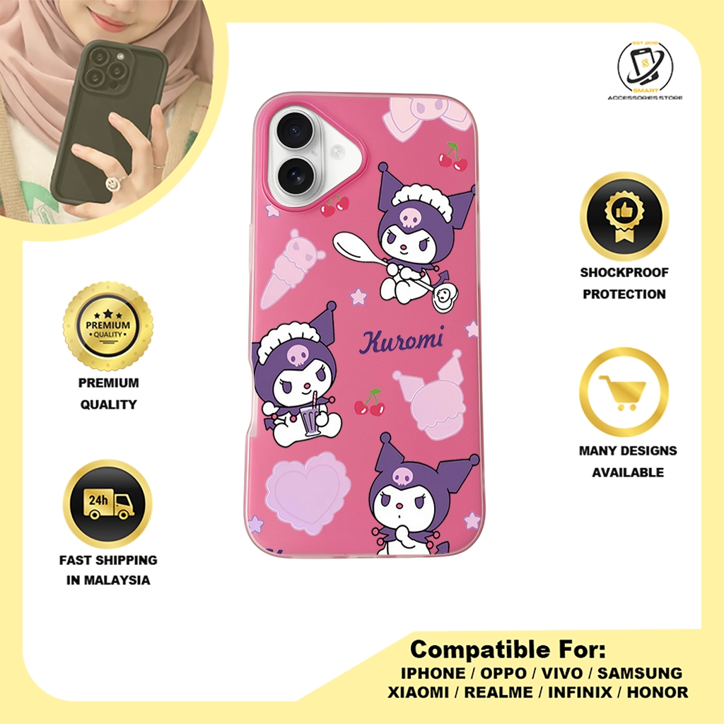 JELLY CASE PHONE FOR IPHONE - DESIGN KUROMI E
