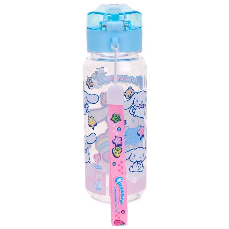 Cinnamoroll 530ml BPA & BPS Free 膠水樽連手繩(9-8474-2) 
