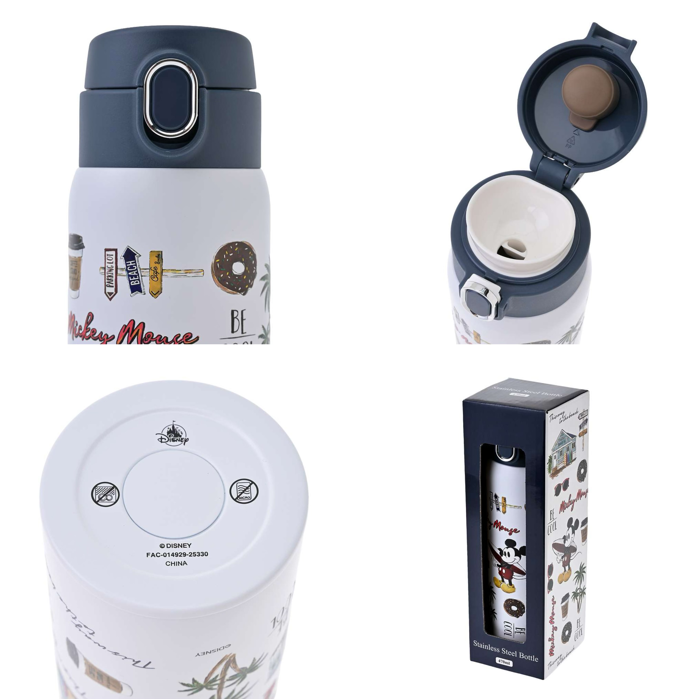 ✈️日本直送🇯🇵預訂🛍日本迪士尼DISNEY 夏季假日不鏽鋼水瓶（ Mickey / Chip and Dale ）