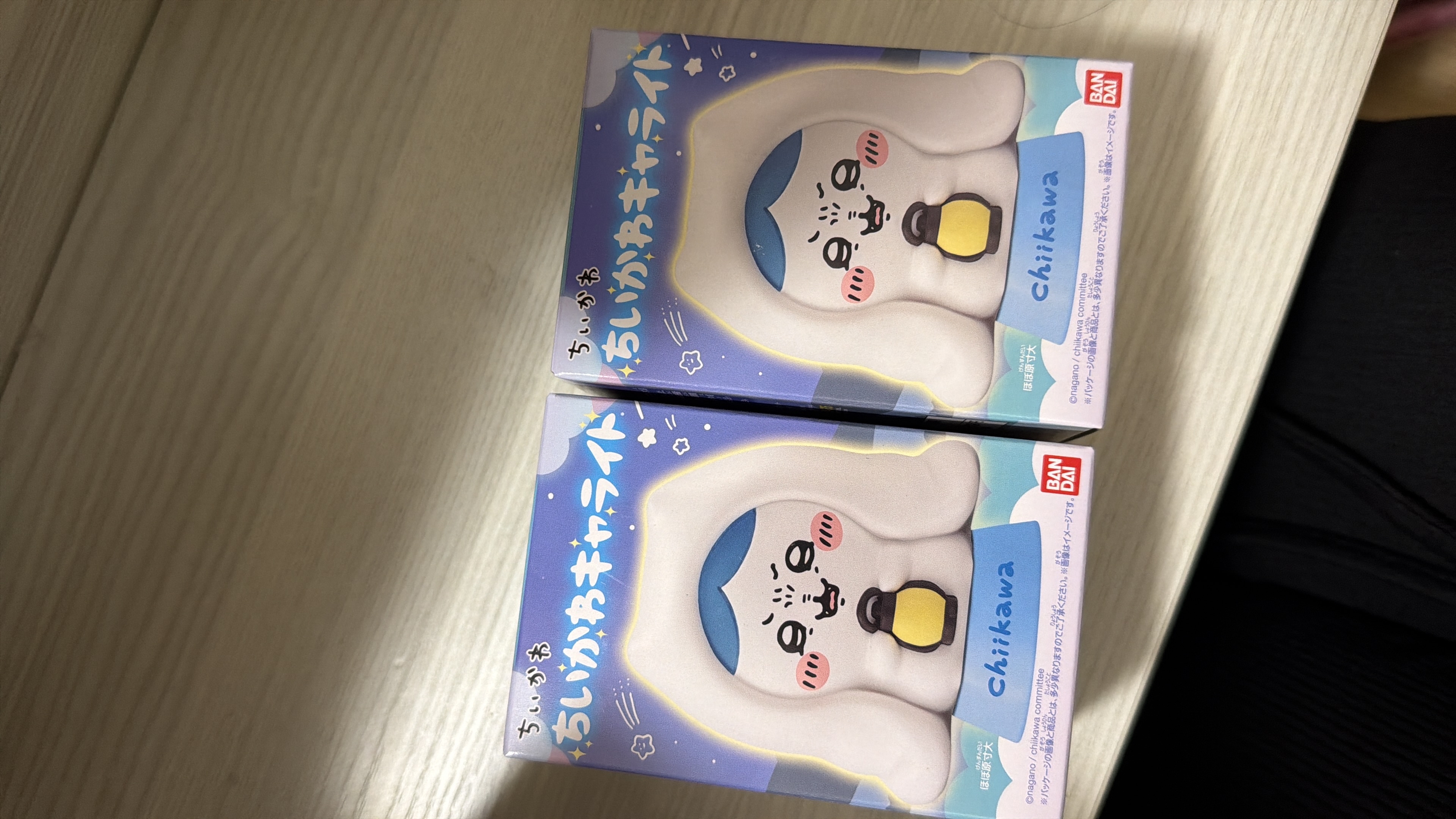 現貨 日本 萬代盒蛋chiikawa 小夜燈擺件 - 毯子小八