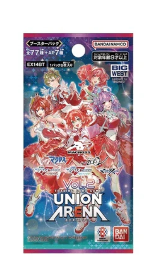 Union Arena TCG Card Game Booster - Single Pack (Shadow, Inuysha,Chainsaw,Macross)