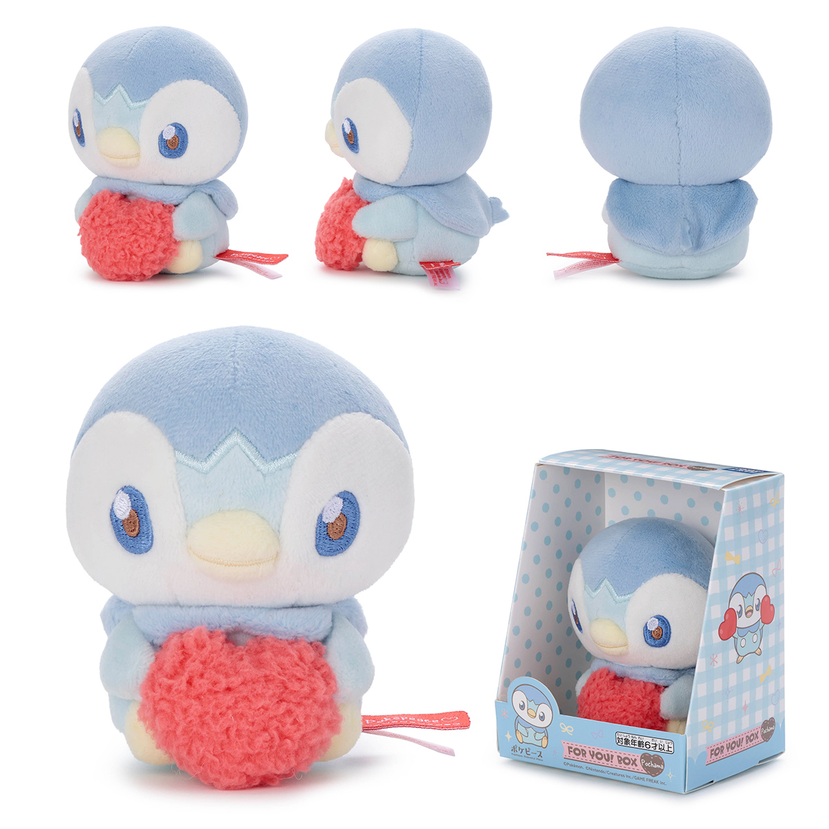 🆕【⭐訂購⭐】🇯🇵日本直送🌀#Pokemon PokePeace FOR YOU! BOX系列 愛心毛公仔［2款選］🌀[ELHD-0051][260912]