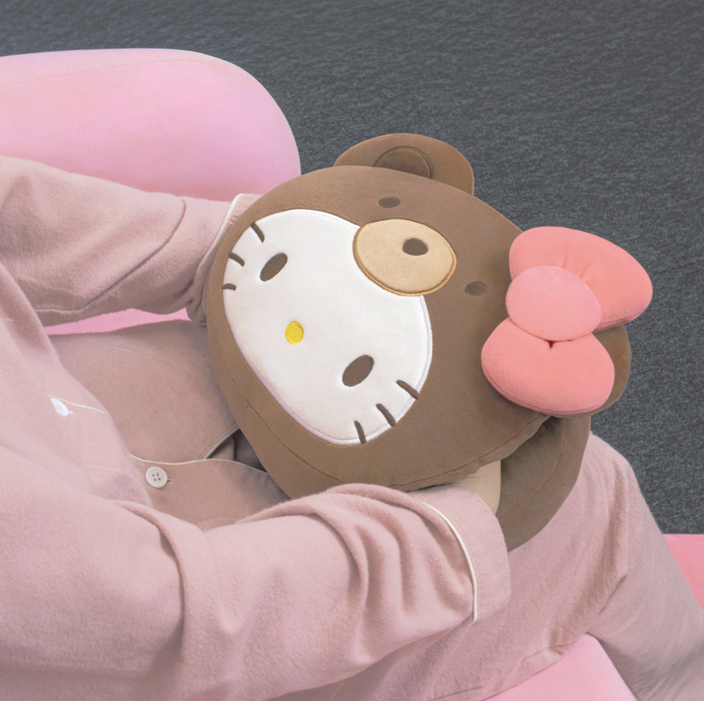韓國 NARA HOME DECO x Sanrio 泰迪熊 軟綿綿 暖手枕 咕𠱸｜Hello Kitty / 玉桂狗 / 水怪 
