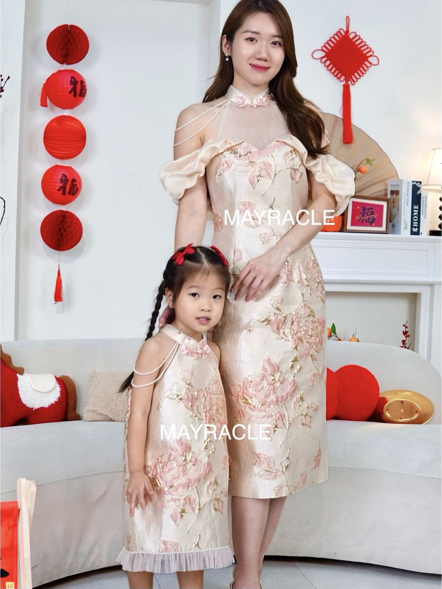 [PRE-ORDER] CNY 2027 Shun (顺) Girl Cheongsam