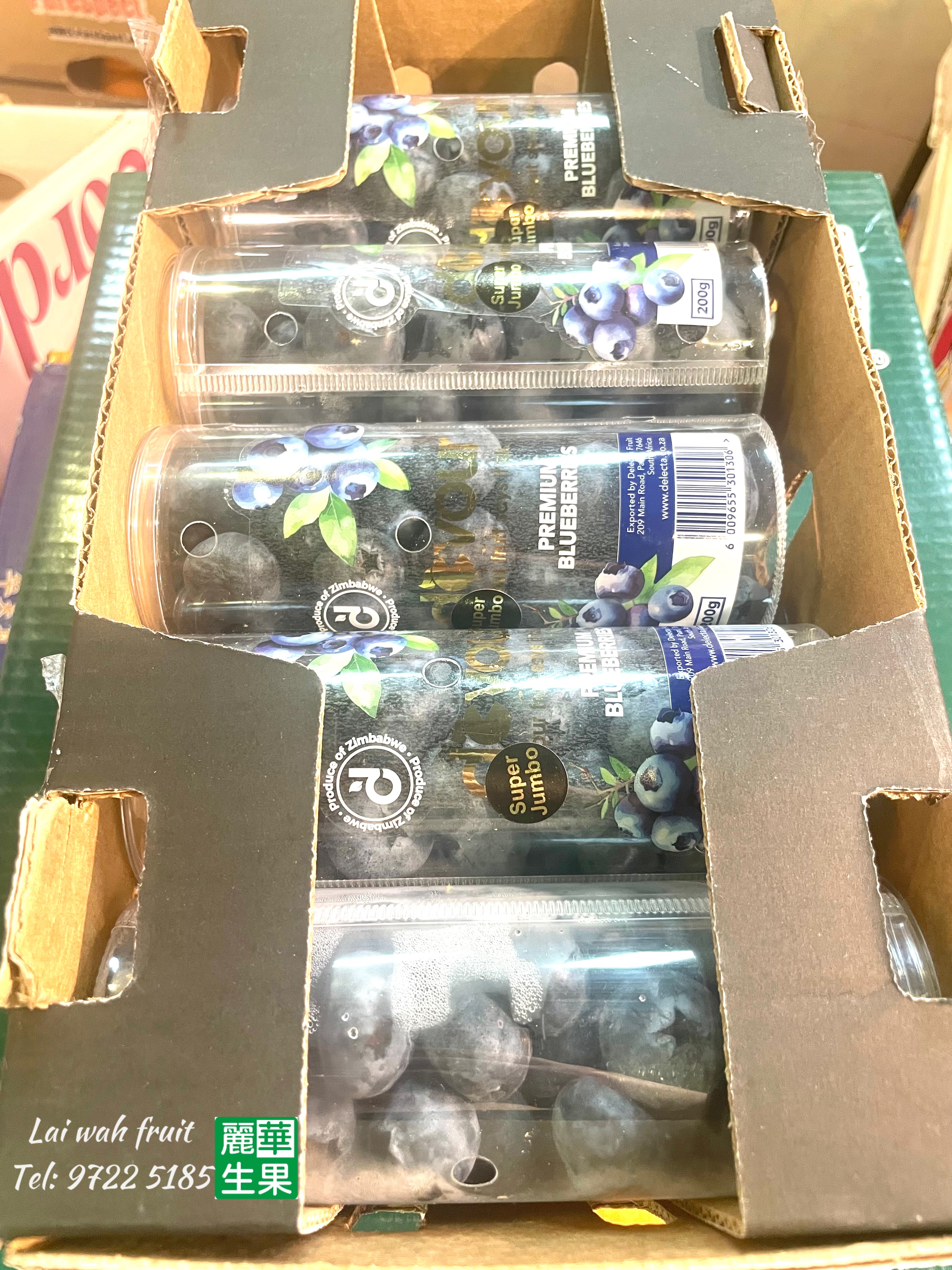 津巴布韋·珍寶級 (JUMBO)藍莓200g