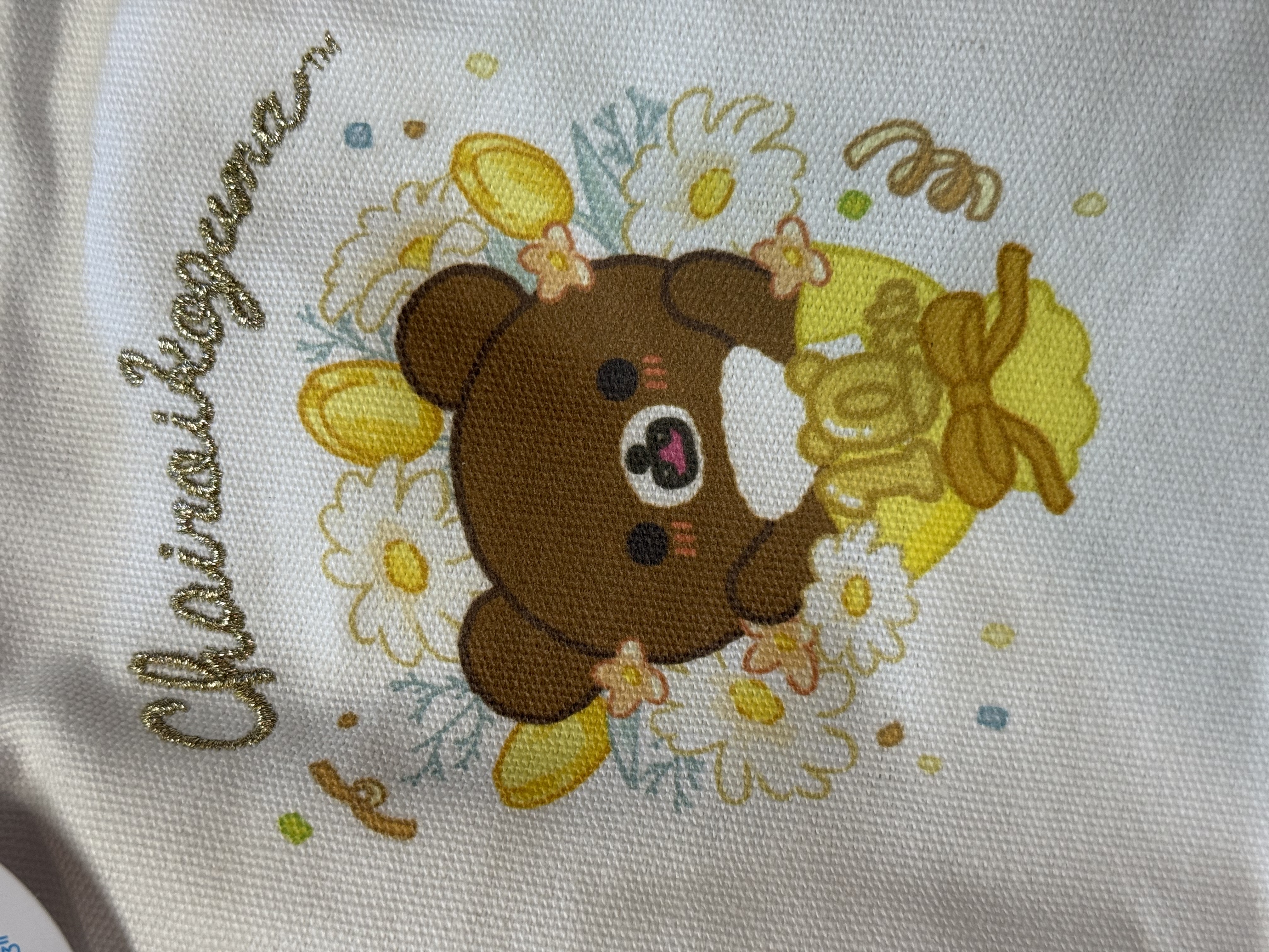 《現貨》全新日本專店限定 小熊10週年紀念手挽袋