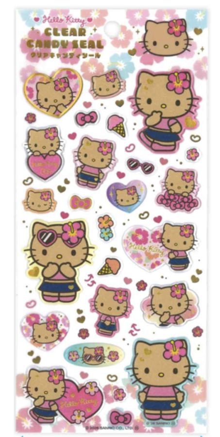 Sanrio貼紙 日燒Hello Kitty SAHI-CS-KT