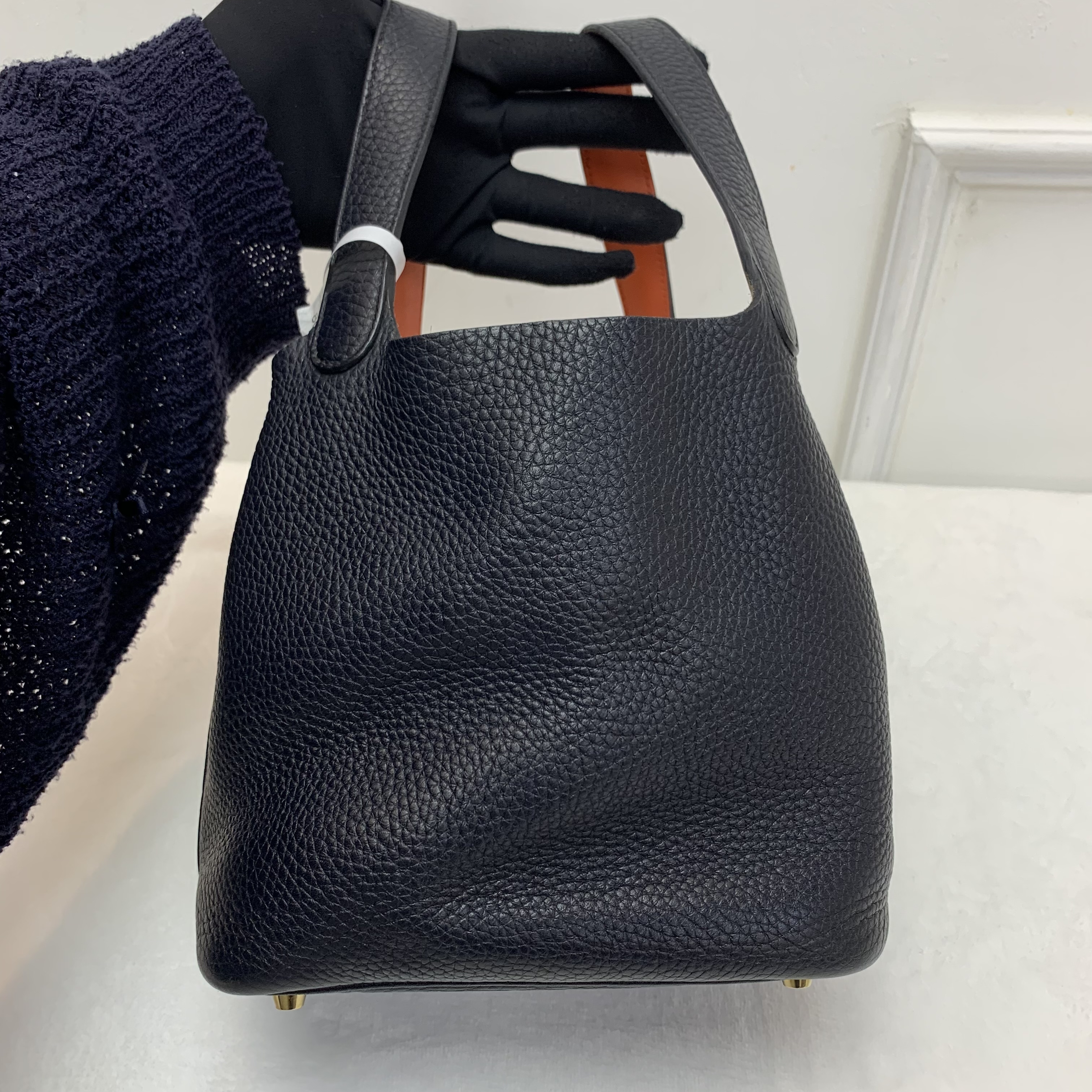 Hermes Picotin18 菜籃子18 颶風藍配金扣