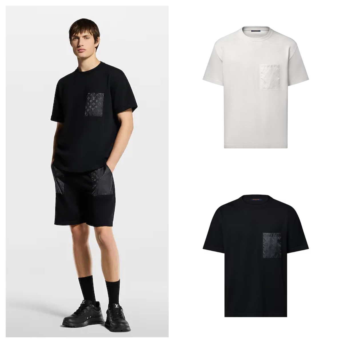 LV Monogram口袋短袖Tee 