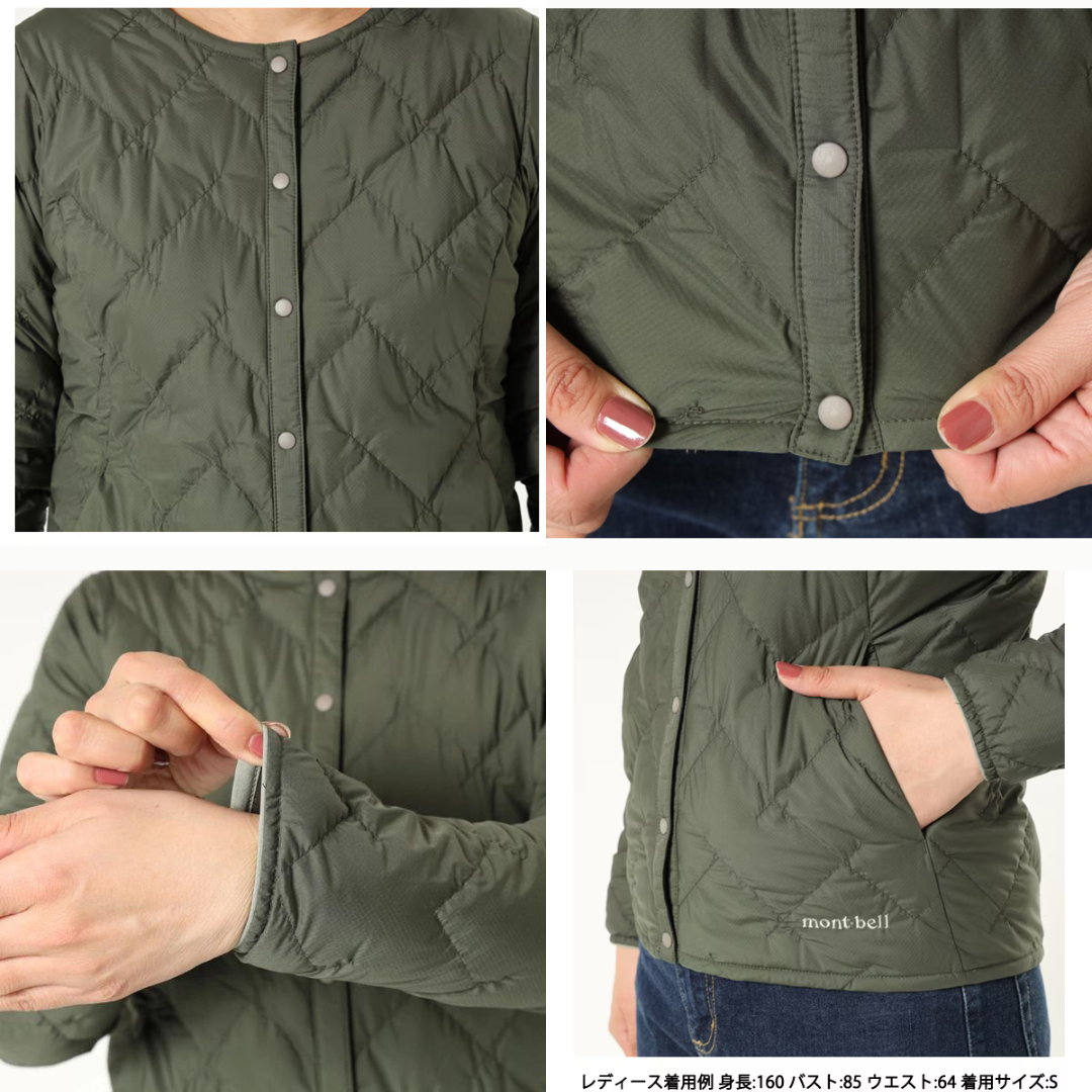 Montbell superior down round neck jacket online