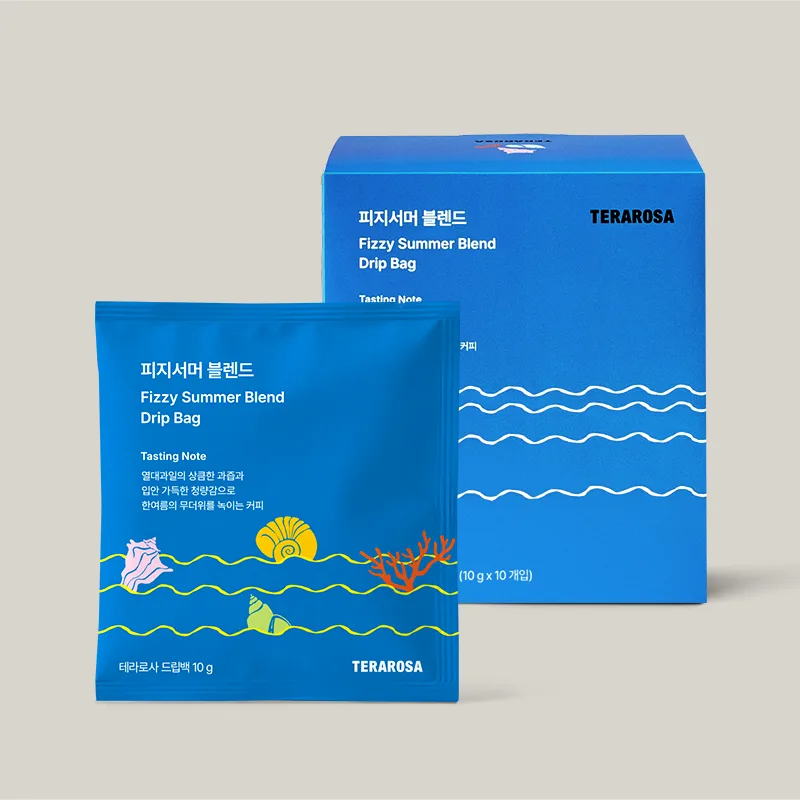 韓國🇰🇷 TERAROSA | LIMITED | Seasonal Fizzy Summer Drip Bag 10g x 10pcs 