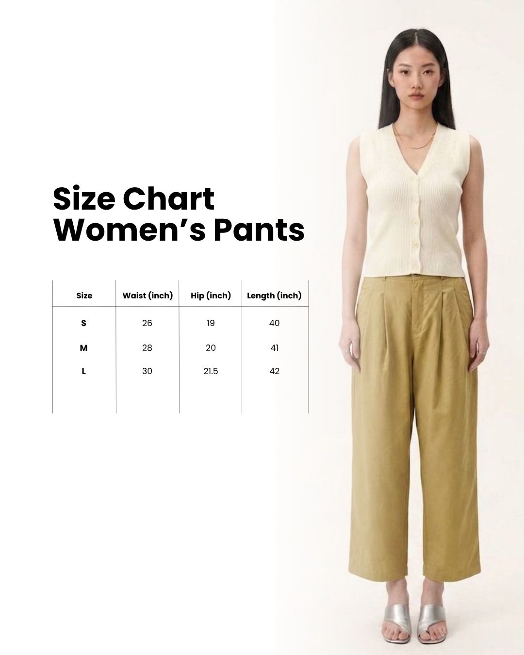 W2515 - Wide Leg Pants