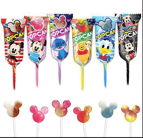 固力果 迪士尼米奇頭果汁 棒棒糖 味道隨機