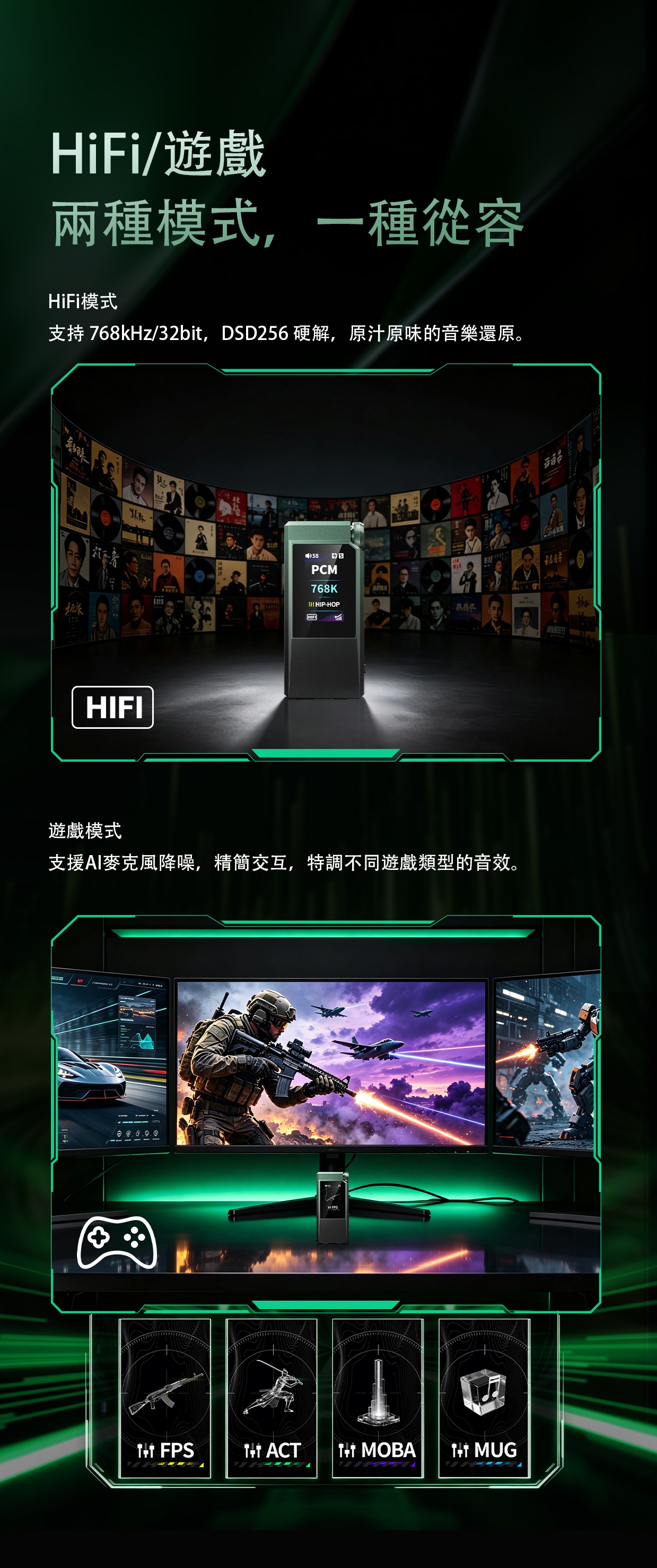 HiFi解碼耳放，也是遊戲音效卡 ~ FiiO QX11