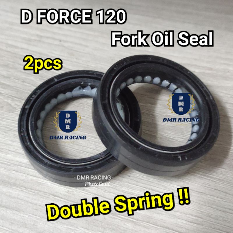 DEMAK D FORCE 120 Fork Oil Seal 2pcs (Double Spring)