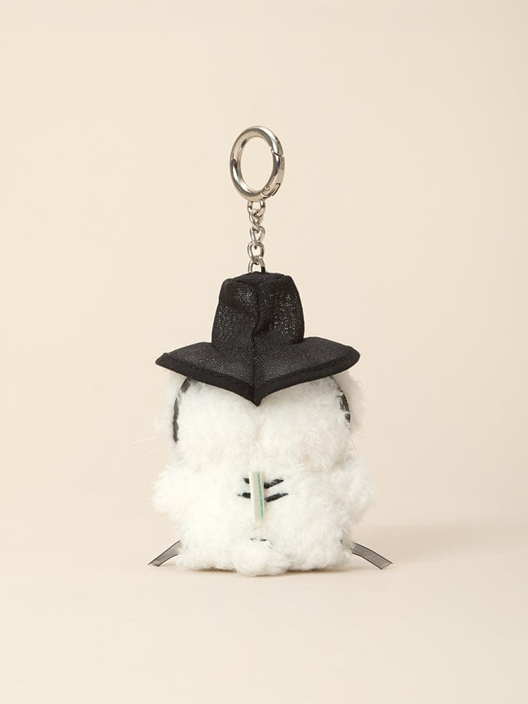📦訂購 韓國代購 LINE FRIENDS minini TIGER PLUSH KEYRING (K-SOUVENIR) 獵魔女團韓服鎖匙扣