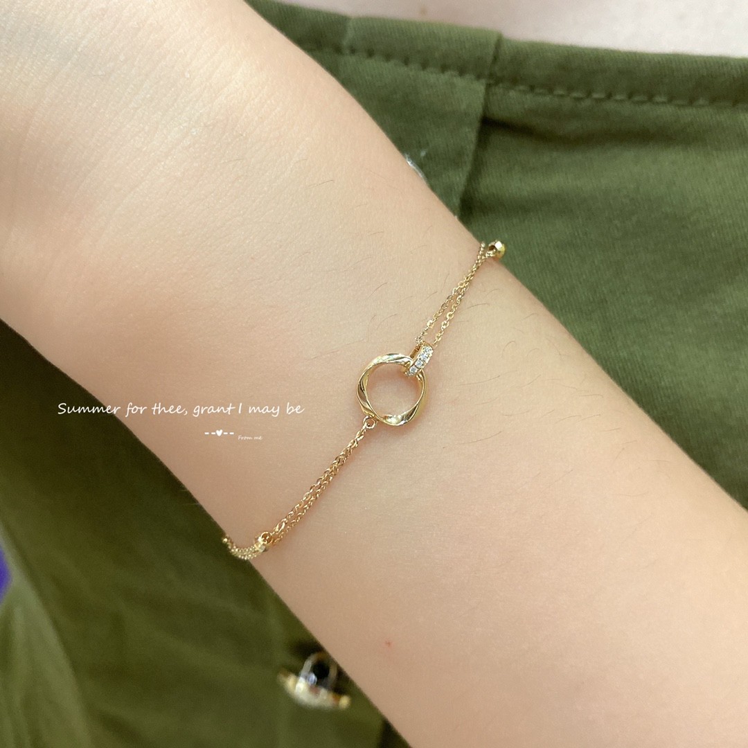 18K Diamond Bracelet 