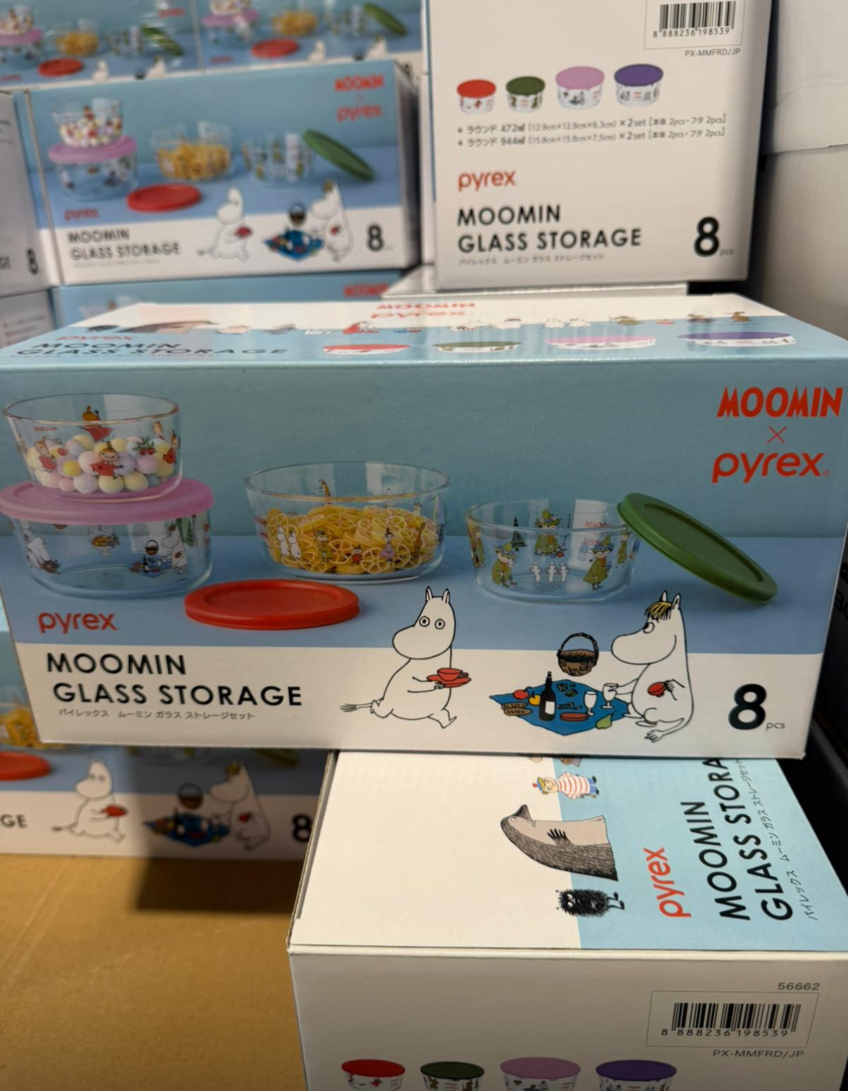日本Costco直送   【Pyrex X Moomin】姆明玻璃保鮮盒