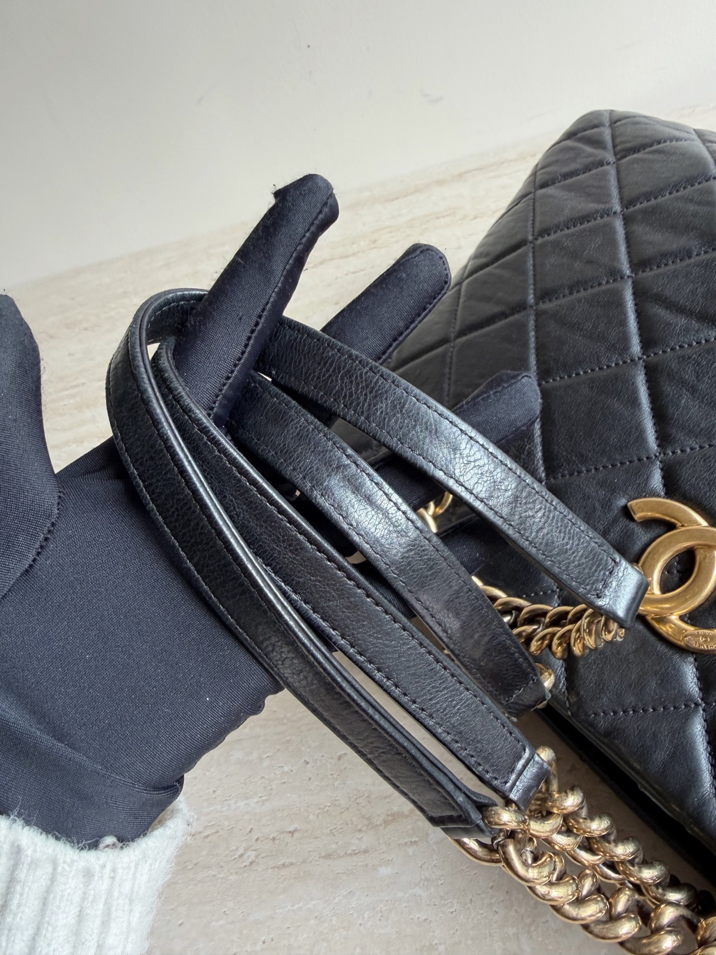 【預訂貨品】Chanel黑金tote bag