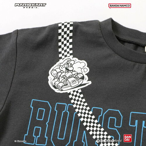 🆕【⭐訂購⭐】🇯🇵日本直送 #Mario Kart 斜孭袋設計 短袖tee［2款選］🌀 [ELDA-0253][260528]