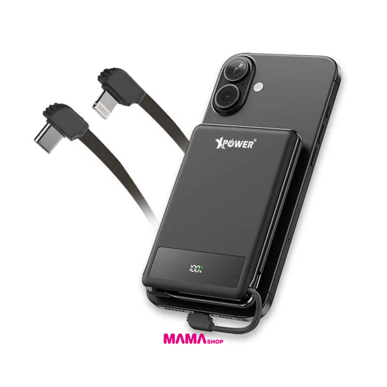 (3C可追溯二維碼) XPower MagThin 10 MT10數顯 10000mAh內置雙線 PD3.0 移動電源